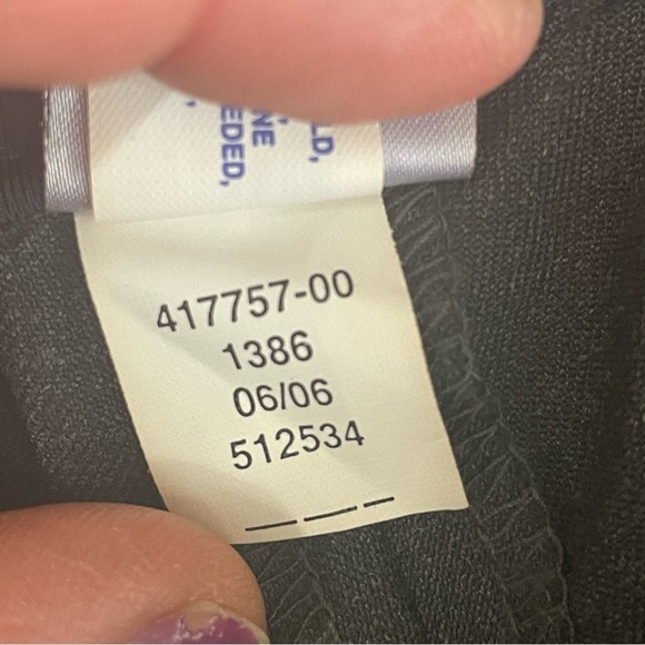 Gap Maternity Size 2 Regular Gray Stretch Wool Blend Straight Leg Work Pants - Picture 13 of 14